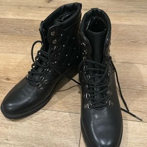 Marc fisher combat studded boots